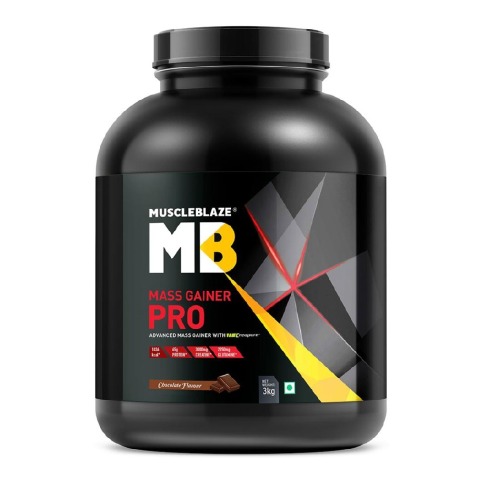 MuscleBlaze Mass Gainer PRO with Creapure, 6.6 lb Chocolate MuscleBlaze Mass Gainer PRO with Creapure, 6.6 lb Chocolate