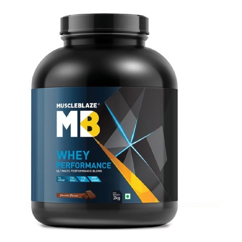 N - MuscleBlaze Whey Performance (70%) Protein, 4.4 lb Chocolate N - MuscleBlaze Whey Performance (70%) Protein, 4.4 lb Chocolate