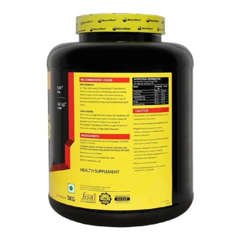 MuscleBlaze Carb Blend, 6.6 lb Orange MuscleBlaze Carb Blend, 6.6 lb Orange