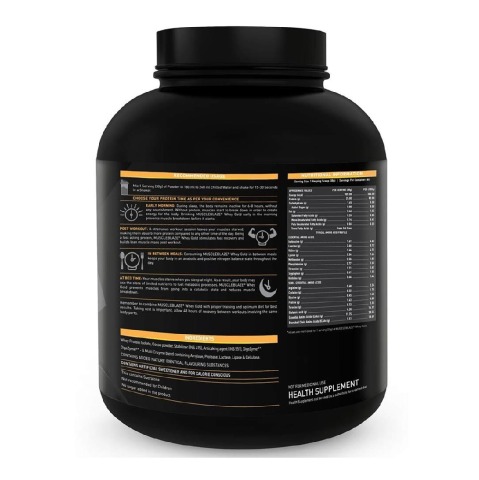 MuscleBlaze Whey Gold, 4.4 lb Rich Milk Chocolate MuscleBlaze Whey Gold, 4.4 lb Rich Milk Chocolate