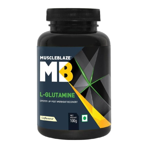MuscleBlaze Micronized Glutamine, 0.22 lb Unflavoured MuscleBlaze Micronized Glutamine, 0.22 lb Unflavoured