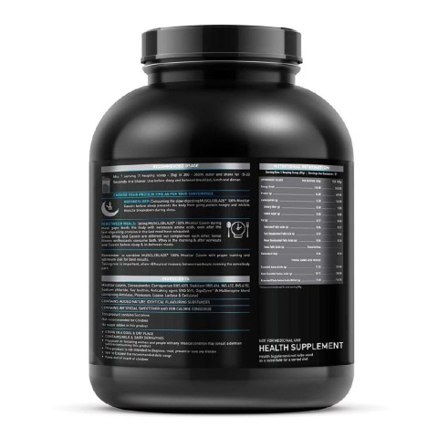 MuscleBlaze 100% Micellar Casein, 4.4 lb Chocolate MuscleBlaze 100% Micellar Casein, 4.4 lb Chocolate