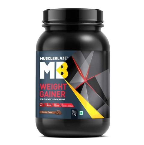 MuscleBlaze Weight Gainer with Added Digezyme, 2.2 lb Chocolate MuscleBlaze Weight Gainer with Added Digezyme, 2.2 lb Chocolate