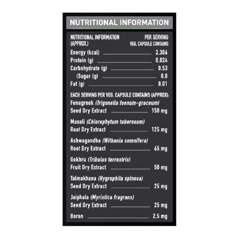Supplement - MuscleBlaze Test Pro (Natural Testosterone Booster), 60 capsules Unflavoured Supplement - MuscleBlaze Test Pro (Natural Testosterone Booster), 60 capsules Unflavoured