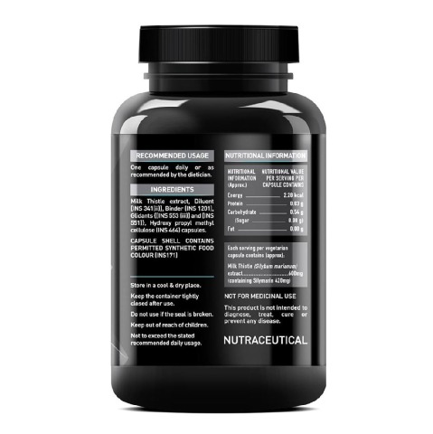 SupplementInfo - MuscleBlaze Milk Thistle, 60 capsules Unflavoured SupplementInfo - MuscleBlaze Milk Thistle, 60 capsules Unflavoured