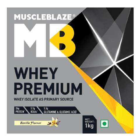 8 - MuscleBlaze Whey Premium, 2.2 lb Vanilla(Highlight) 8 - MuscleBlaze Whey Premium, 2.2 lb Vanilla(Highlight)