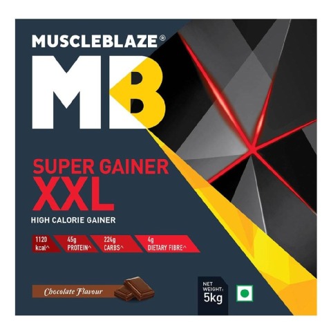 4 - MuscleBlaze Super Gainer XXL, 11 lb Chocolate(Highlight) 4 - MuscleBlaze Super Gainer XXL, 11 lb Chocolate(Highlight)