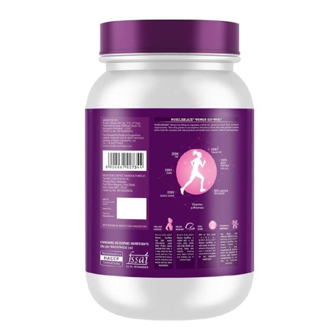 Benefit - MuscleBlaze Women Iso-Whey, 2.2 lb Strawberry Benefit - MuscleBlaze Women Iso-Whey, 2.2 lb Strawberry