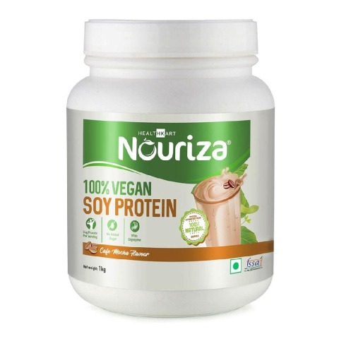 2 - Nouriza 100% Soy Protein, 2.2 lb Cafe Mocha 2 - Nouriza 100% Soy Protein, 2.2 lb Cafe Mocha