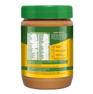 SupplementInfo - Nouriza Peanut Butter Fortified with Vitamins & Minerals Unsweetened, 0.5 kg Crunchy SupplementInfo - Nouriza Peanut Butter Fortified with Vitamins & Minerals Unsweetened, 0.5 kg Crunchy
