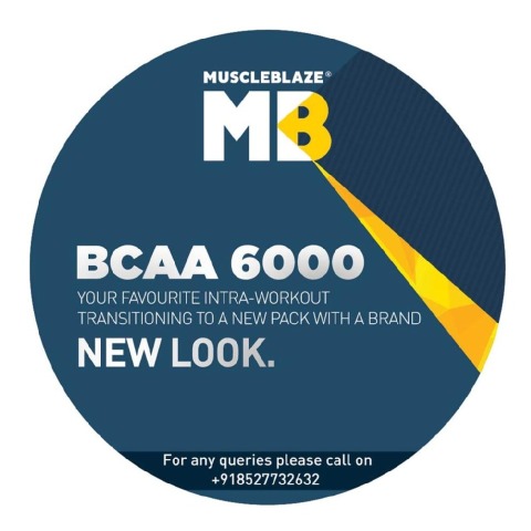Banner - MuscleBlaze BCAA 6000 Amino Acid Powder, 0.88 lb 50 Servings (Pineapple) Banner - MuscleBlaze BCAA 6000 Amino Acid Powder, 0.88 lb 50 Servings (Pineapple)