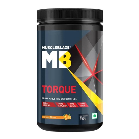 9 - MuscleBlaze Torque Pre-Workout, 0.99 lb Orange 9 - MuscleBlaze Torque Pre-Workout, 0.99 lb Orange