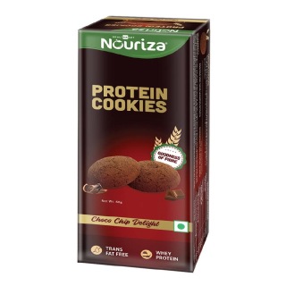 Nouriza Protein Cookies, 360 g Choco Chip (6 x 60 g) Nouriza Protein Cookies, 360 g Choco Chip (6 x 60 g)