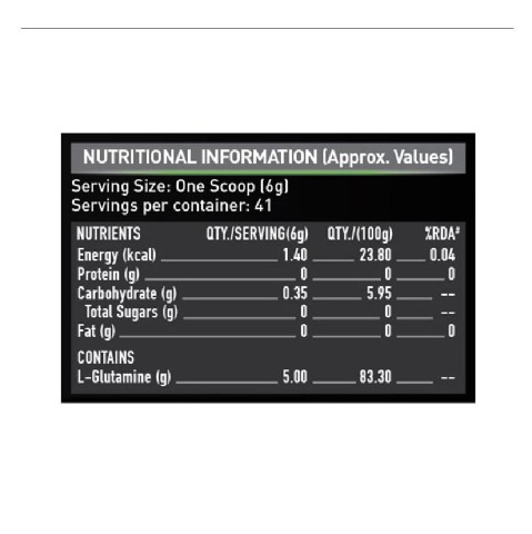 Supplement - MuscleBlaze L-Glutamine, 0.55 lb Fruit Punch Supplement - MuscleBlaze L-Glutamine, 0.55 lb Fruit Punch