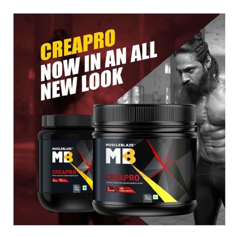 NewLook - MuscleBlaze CreaPRO Creatine with Creapure, 0.55 lb Unflavoured NewLook - MuscleBlaze CreaPRO Creatine with Creapure, 0.55 lb Unflavoured