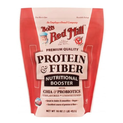 1 - Bob's Red Mill Gluten Free Nutritional Booster Protein and Fiber,  1 lb  Unflavoured 