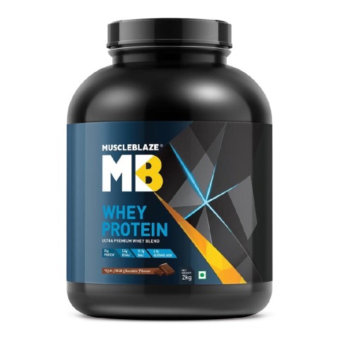 MuscleBlaze Whey Protein OP, 4.4 lb Rich Milk Chocolate