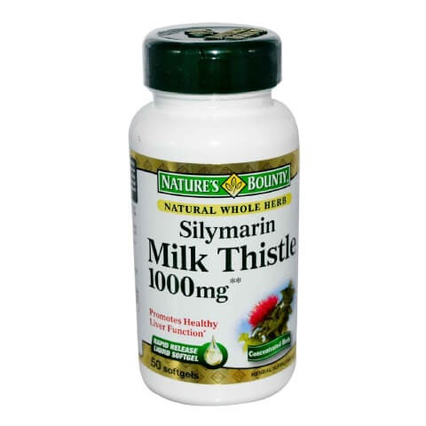 Nature's Bounty Silymarin Milk Thistle 1000mg