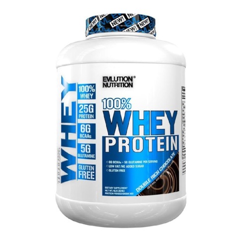 Evlution Nutrition (EVL) 100% Whey Protein,  4 lb  Double Rich Chocolate 