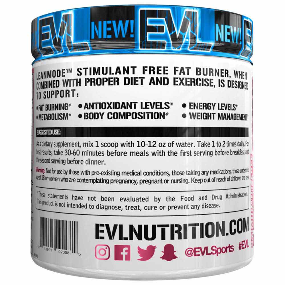2 - Evlution Nutrition (EVL) Lean Mode,  0.38 lb  Pink Lemonade 