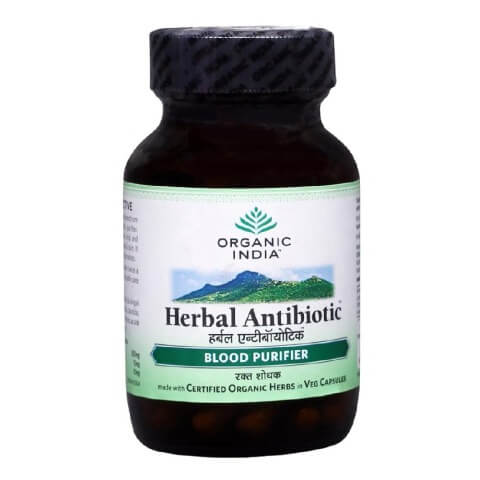 Organic India Herbal Antibiotic Capsules, 60 capsules Organic India Herbal Antibiotic Capsules, 60 capsules