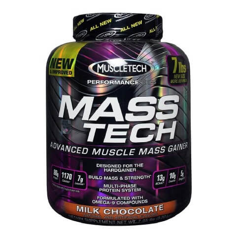 MuscleTech Mass Tech Performance Series,  7.05 lb  Milk Chocolate 