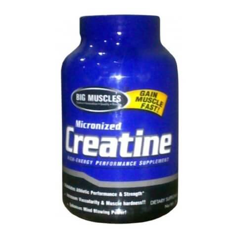 Big Muscles Micronized Creatine, Unflavoured 300 g Big Muscles Micronized Creatine, Unflavoured 300 g