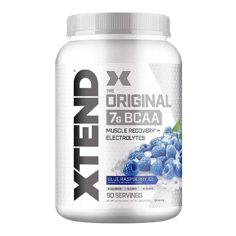Scivation Xtend BCAA (Intra Workout Catalyst),  2.78 lb  90 Servings  Blue Raspberry Ice 