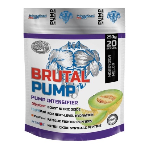 1 - International Protein Brutal Pump,  0.55 lb  Honeydew Melon 