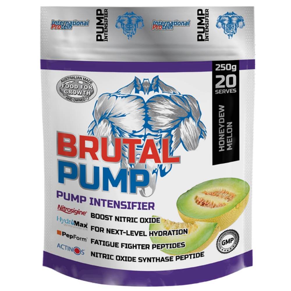 1 - International Protein Brutal Pump,  0.55 lb  Honeydew Melon 