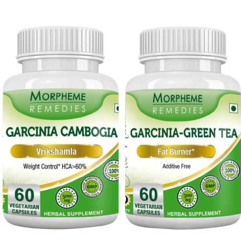 Morpheme Remedies Garcinia Cambogia + Garcinia Green Tea, 120 capsules Unflavoured Morpheme Remedies Garcinia Cambogia + Garcinia Green Tea, 120 capsules Unflavoured