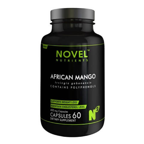 Novel Nutrients African Mango (400mg), 60 capsules Unflavoured Novel Nutrients African Mango (400mg), 60 capsules Unflavoured
