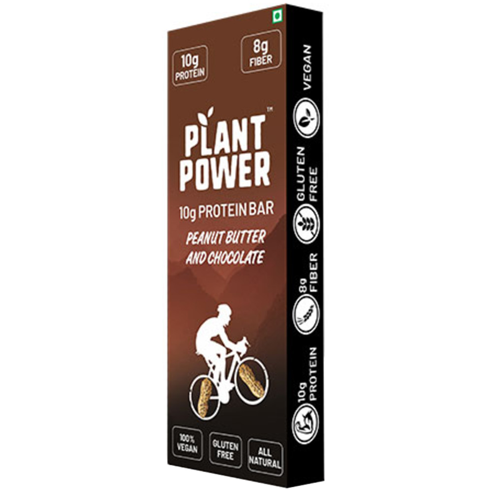 bar - Plant Power 10g Protein Bar,  6 Piece(s)/Pack  Peanut Butter & Chocolate 