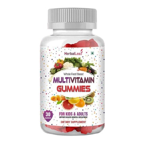 1 - HerbalLeaf Multivitamin, 30 gummies Unflavoured