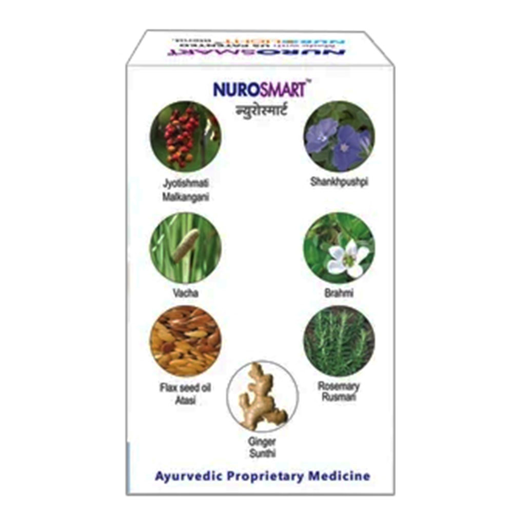 4 - Nisarga Herbs Nurosmart,  60 capsules 