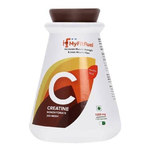 1 - MyFitFuel Creatine Monohydrate 200 Mesh 1000 mg,  Unflavoured  110 capsules 