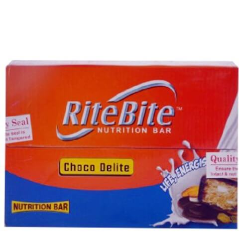 RiteBite Nutrition Bar, 24 bar(s) Choco Delite RiteBite Nutrition Bar, 24 bar(s) Choco Delite