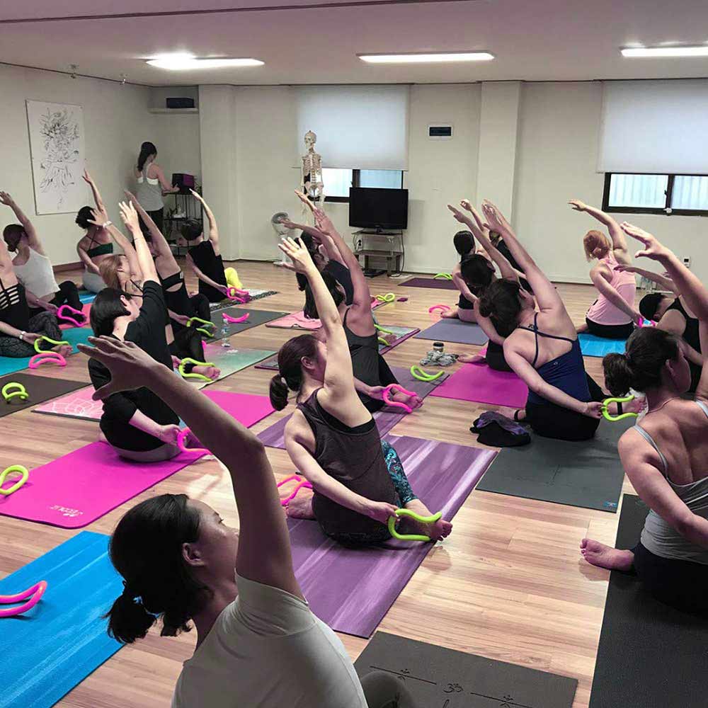 1 - Fitsy Yoga Ring,  Light Blue  Free 