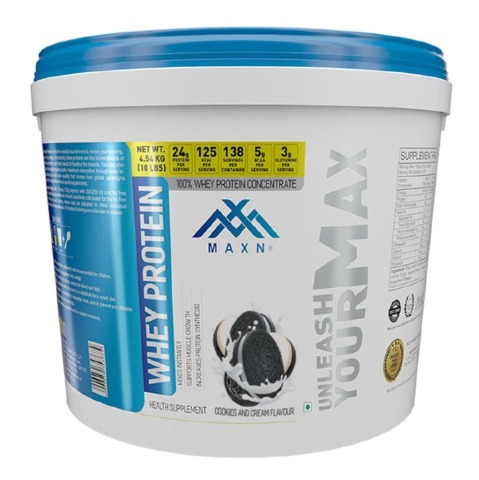 Maxn Whey Protein,  10 lb  Cookies and Cream 