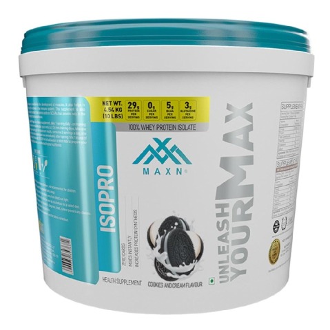 Maxn Isopro, 10 lb Cookies and Cream