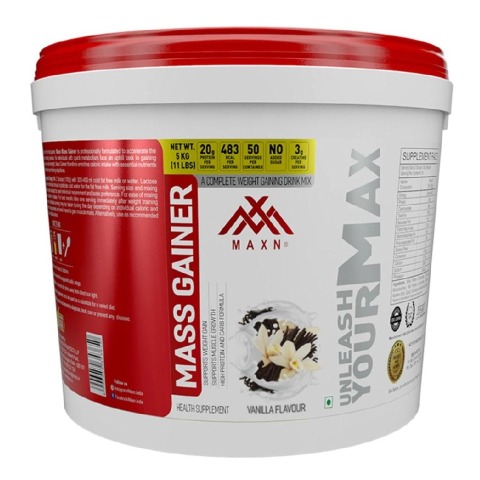 Maxn Mass Gainer,  11 lb  Vanilla 