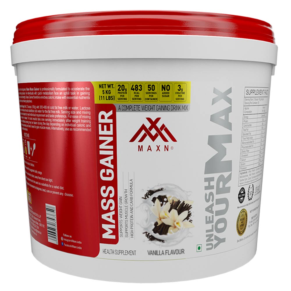Maxn Mass Gainer,  11 lb  Vanilla 