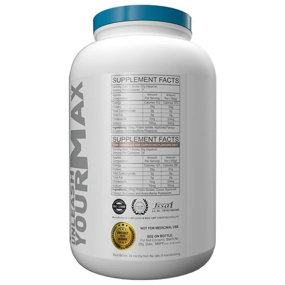 supplementinfo - Maxn Isopro,  2.2 lb  Mango 