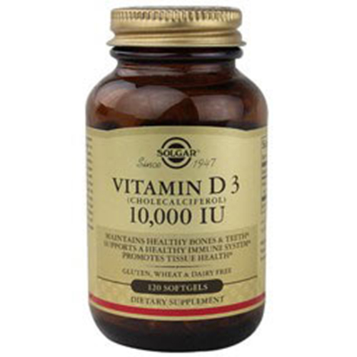 Solgar Vitamin D3 (10,000 IU),  120 softgels 