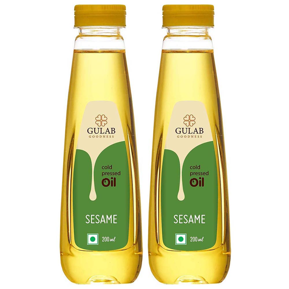 2 - Gulab Cold Pressed Oil Sesame (Pack of 2),  0.2 L 