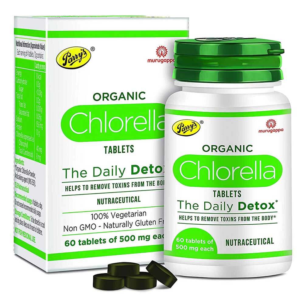 product - Parry's Organic Chlorella,  60 tablet(s) 
