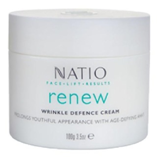 Natio Renew Wrinkle Defence Cream, 100 g Moisturise
