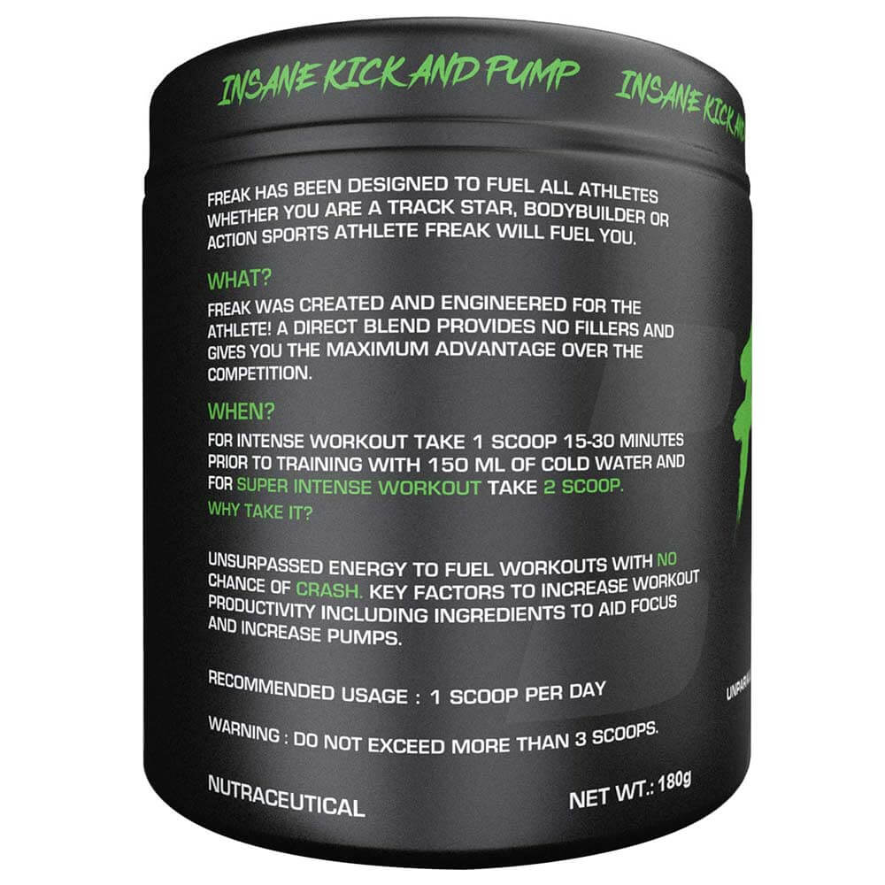 Big Muscles Freak Pre Workout, 0.4 lb Sydney Sunset at Best Price in