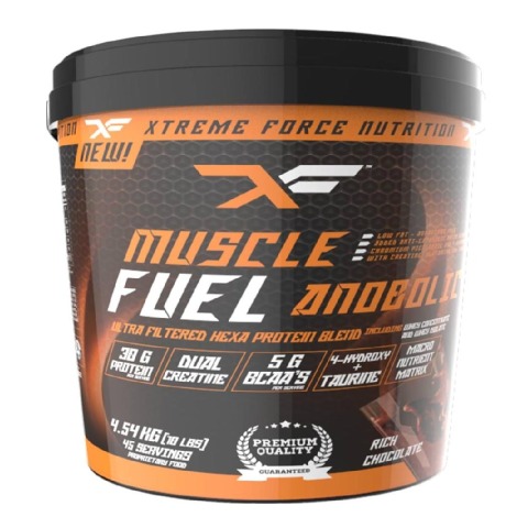 1 - Xtreme Force Nutrition Muscle Fuel Anabolic XF, 10 lb Rich Chocolate