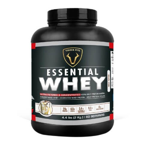 Vigour Fuel Essential Whey Protein,  4.4 lb  Milk Toffee 